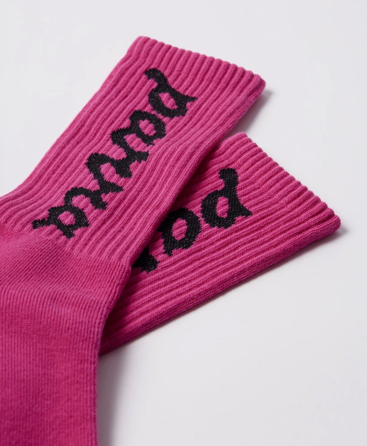 PARRA LOWERCASE SCRIPTOLOGO CREW SOCKS