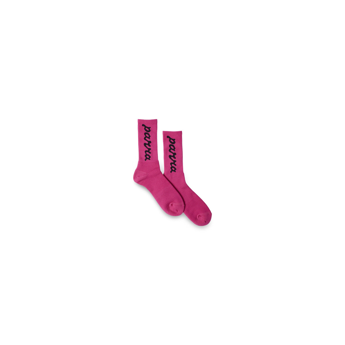 PARRA LOWERCASE SCRIPTOLOGO CREW SOCKS