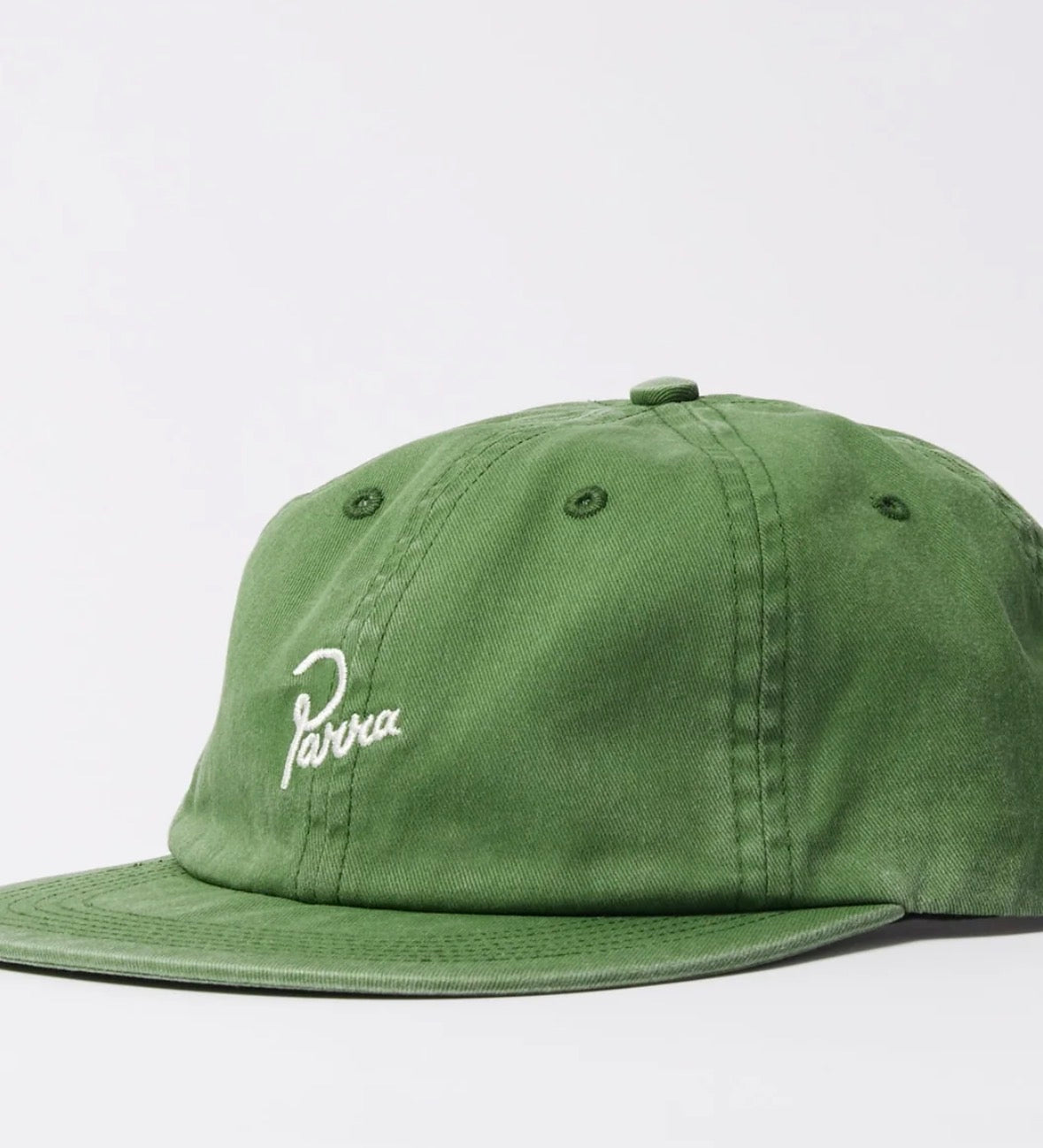 PARRA SIGNATURE 6 PANEL HAT GREEN