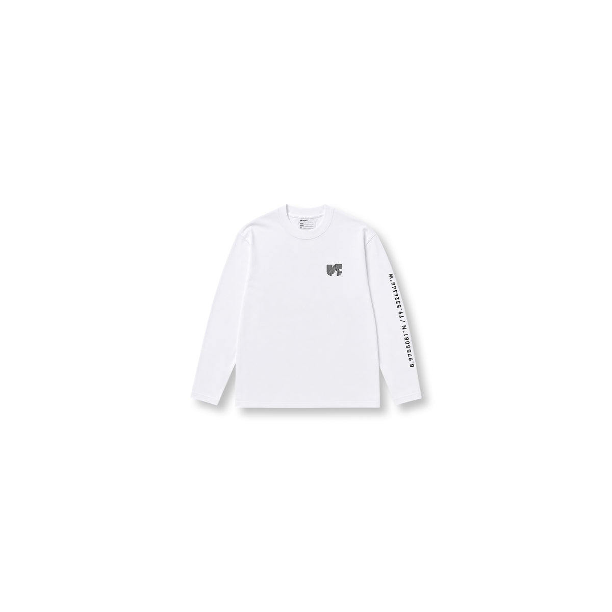 US PRJCT® HEAVYWEIGHT BOXY LONG SLEEVE WHITE