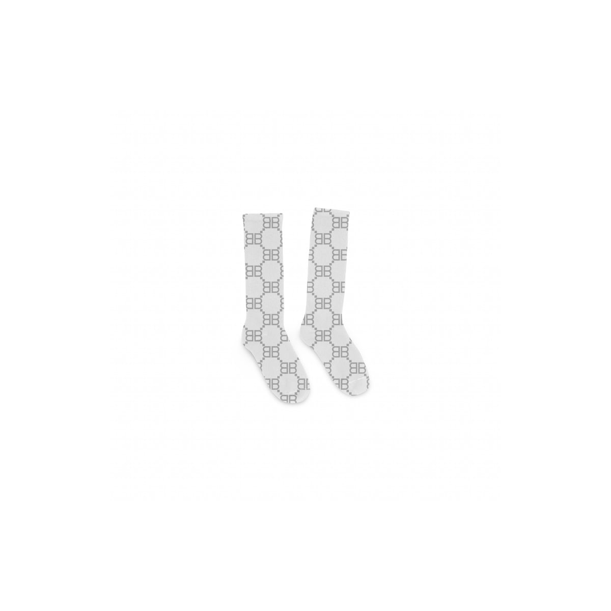 BRAVEST STUDIOS WHITE MATRIX SOCKS
