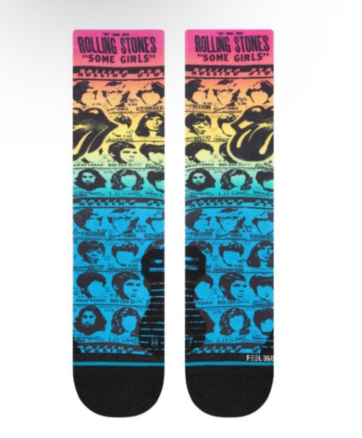 STANCE ROLLING STONES CREW SOCKS