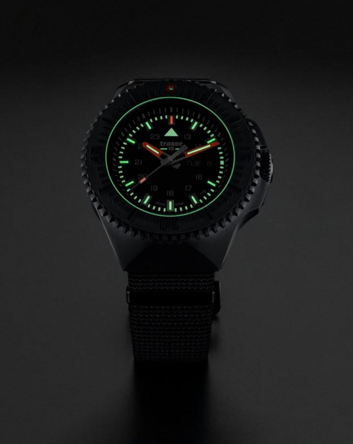 TRASER P69 BLACK STEALTH WATCH