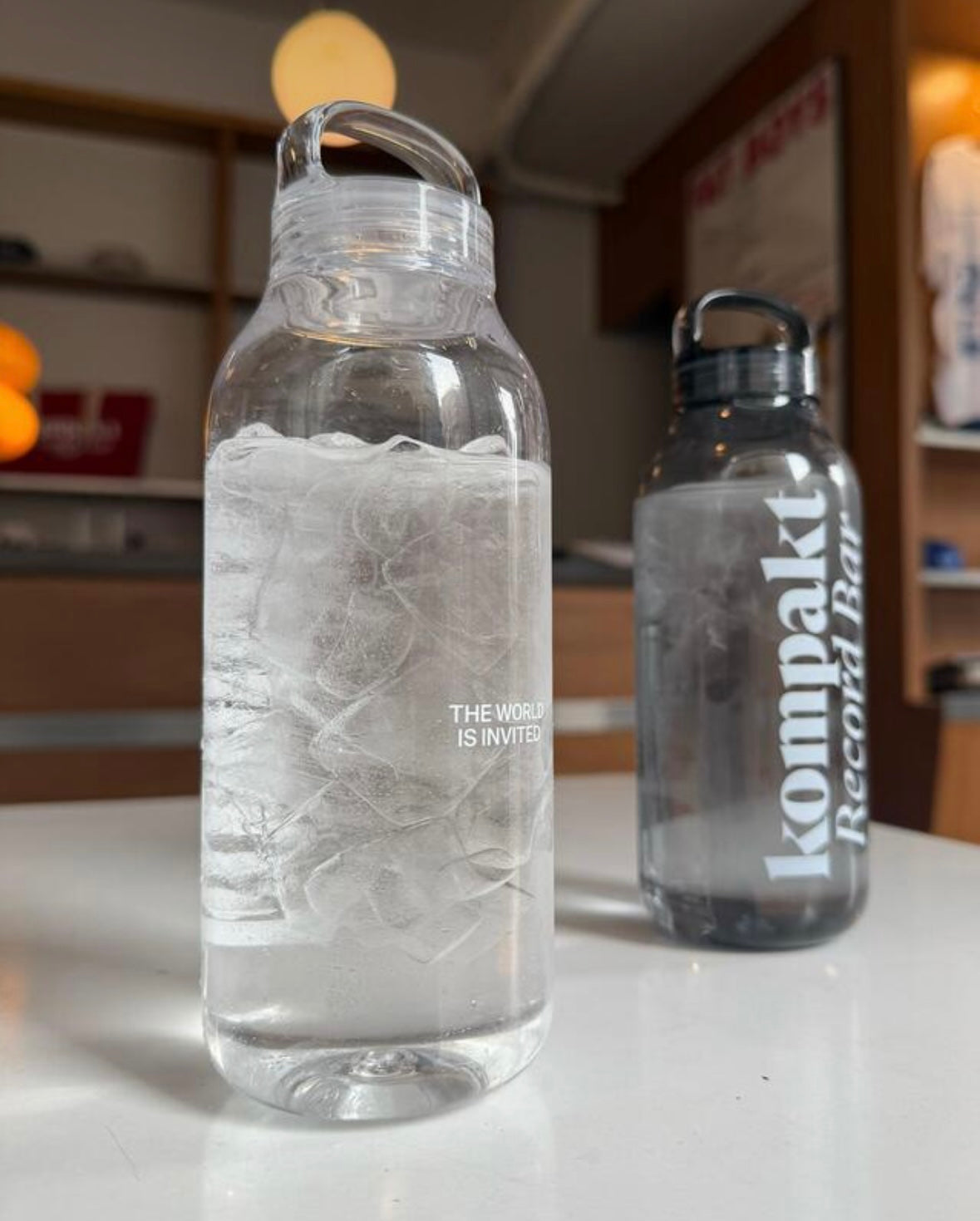 KOMPAKT RECORD BAR WATER BOTTLE 500ml