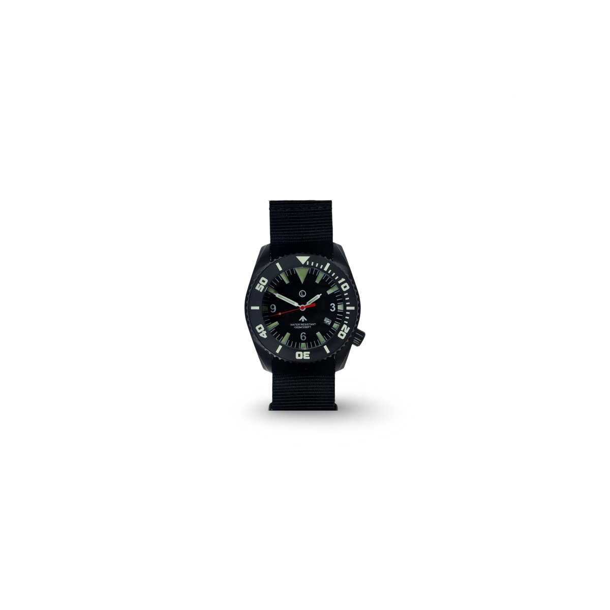 MWC DEPTHMASTER 100ATM PVD MILITARY DIVER WATCH