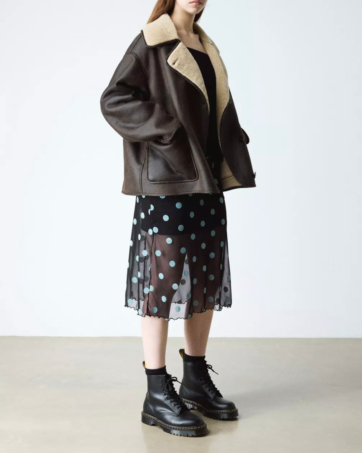 DR.MARTENS THE 1460 BEX  SMOOTH LEATHER LACE UP BOOTS