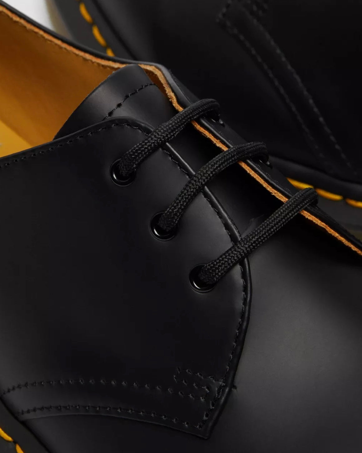 DR.MARTENS 1461 BLACK SMOOTH LEATHER OXFORD SHOES