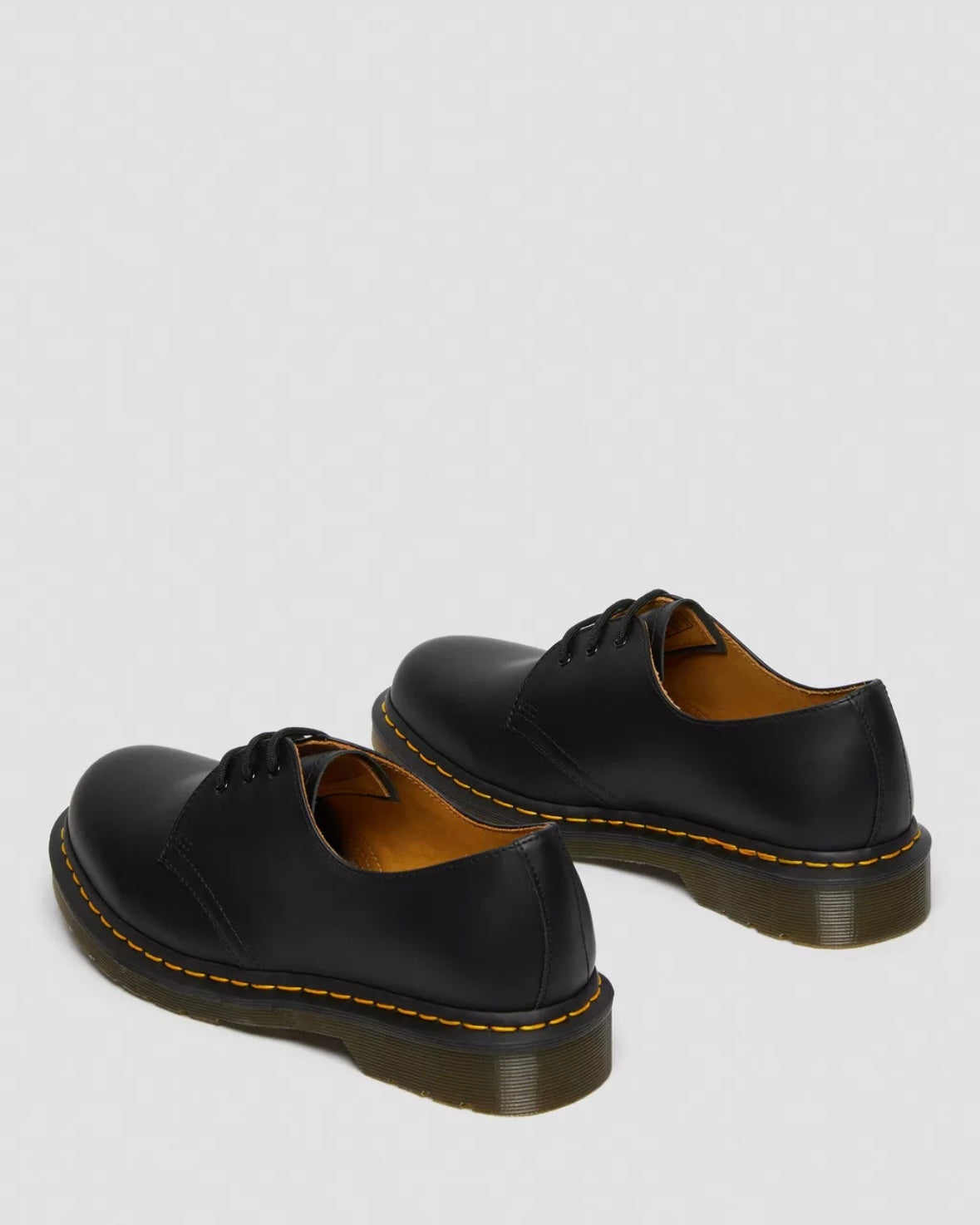 DR.MARTENS 1461 BLACK SMOOTH LEATHER OXFORD SHOES
