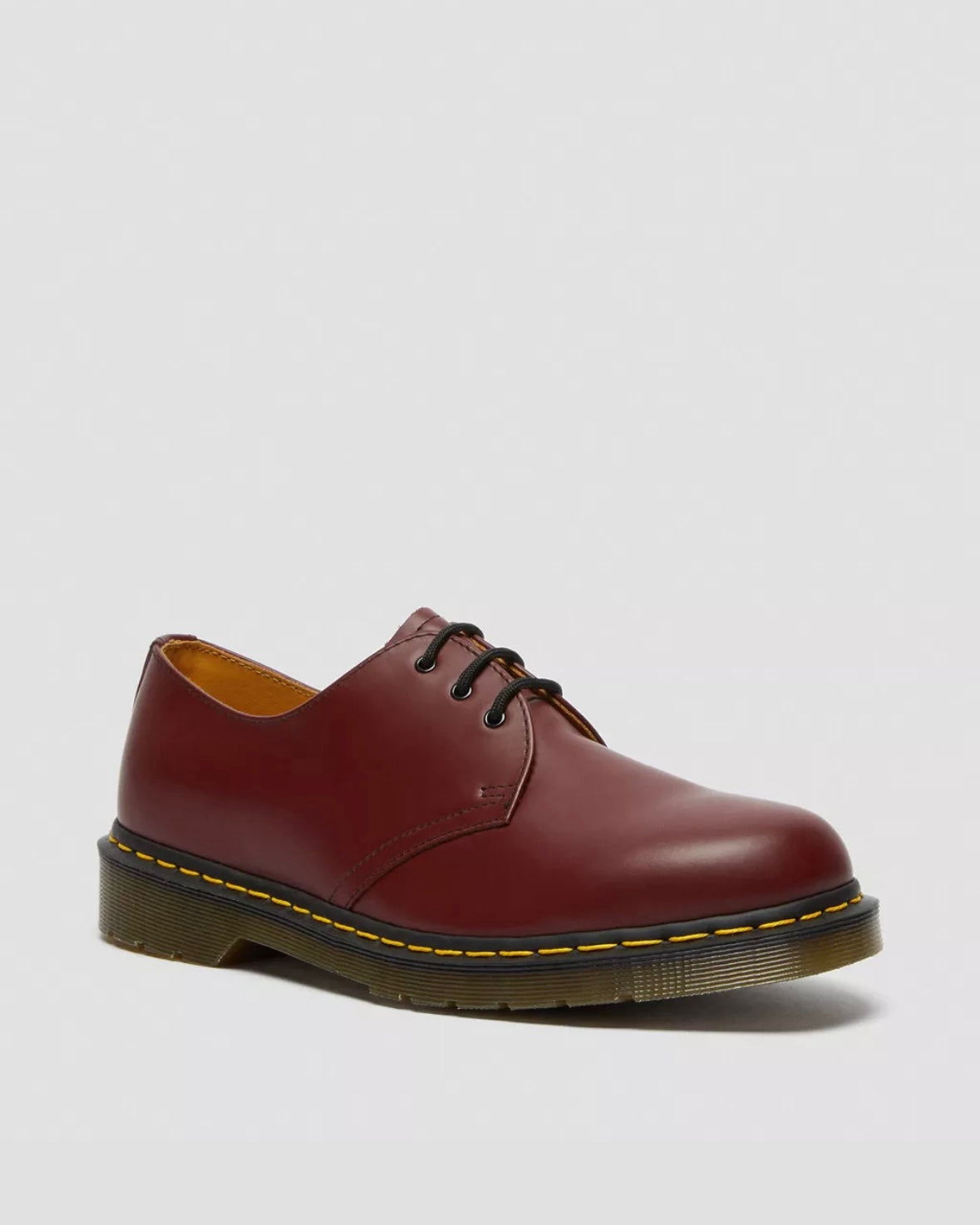 DR.MARTENS 1461 CHERRY RED SMOOTH LEATHER OXFORD SHOES