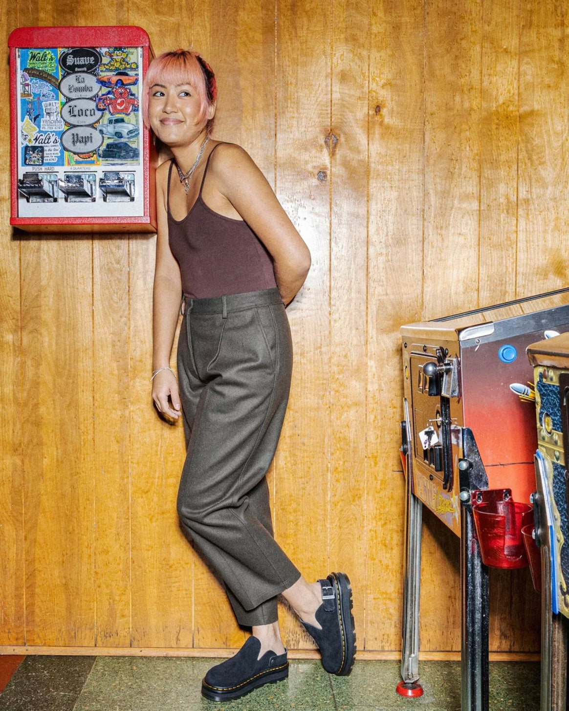 DR.MARTENS ZEBZAG BLACK SUEDE SLINGBACK PLATFORM MULES