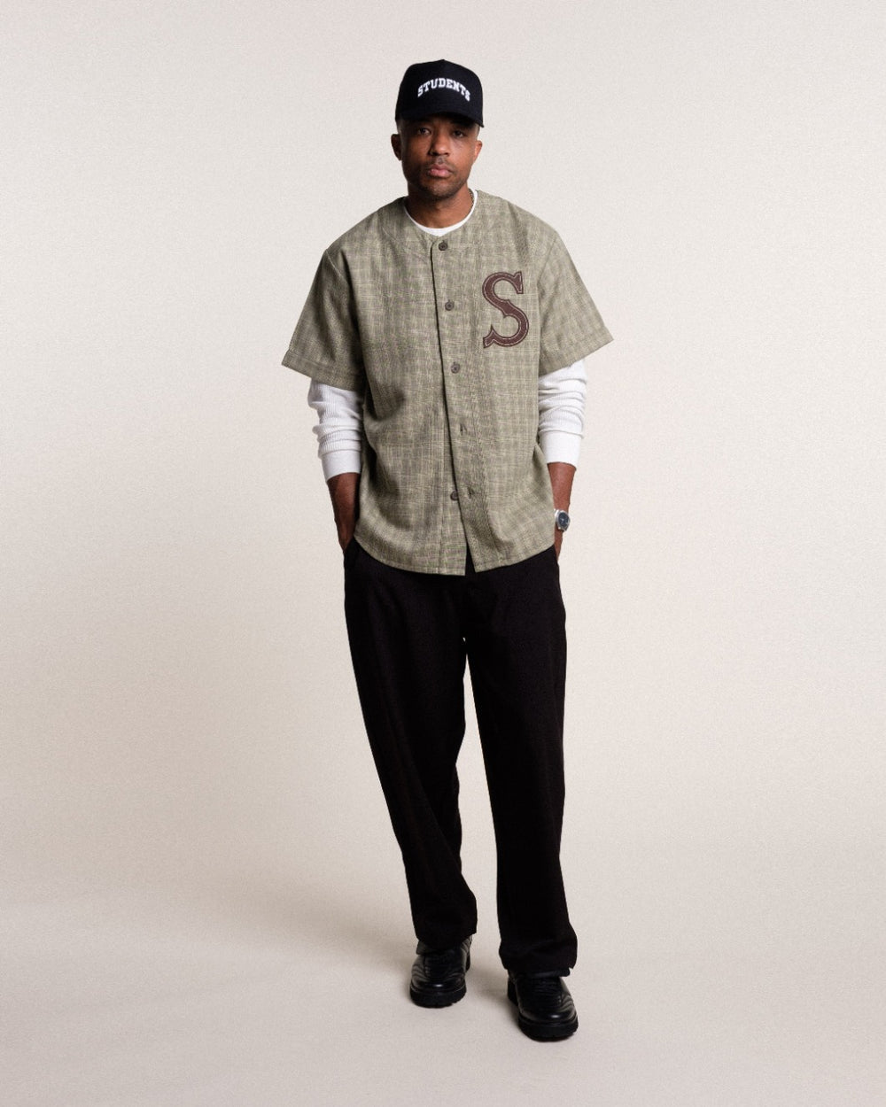 STUDENTS FOLSOM S/S BASEBALL SHIRT