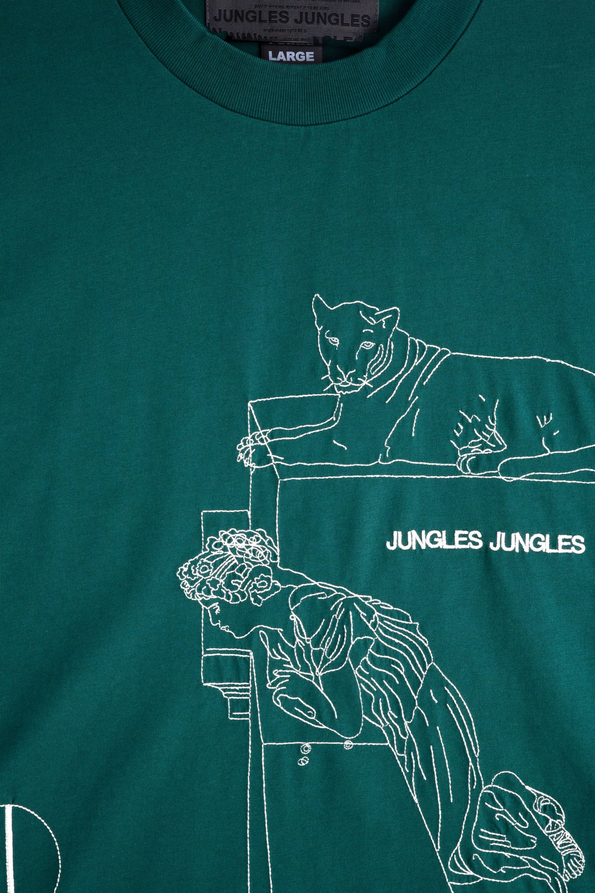 JUNGLES JUNGLES LOOKING DOWNWARD TEE