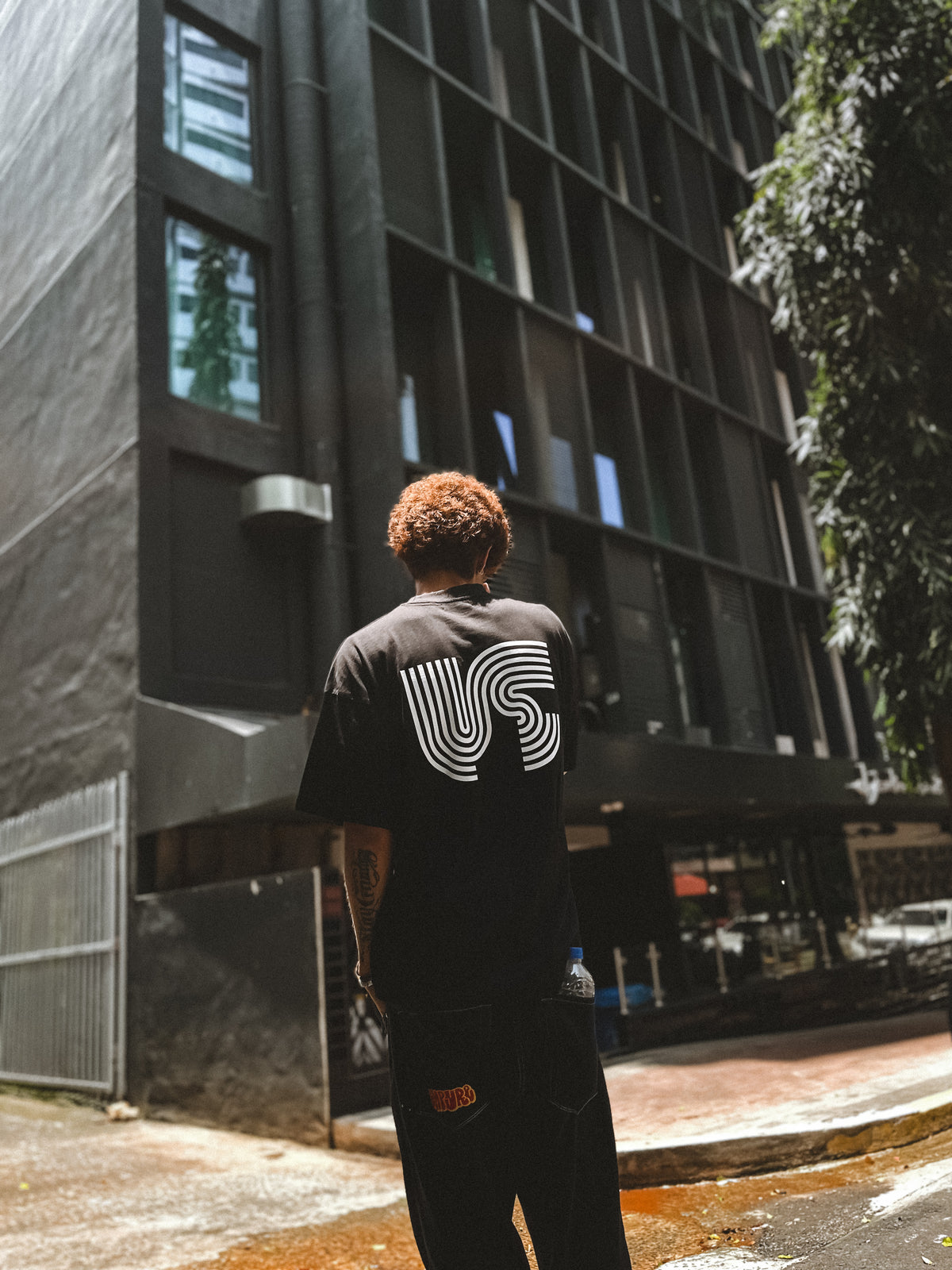 US PRJCT®️ LOGO T-SHIRT BLACK
