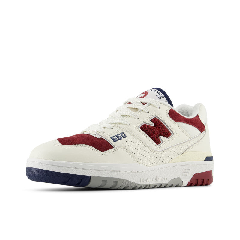NEW BALANCE 550 WHITE RED