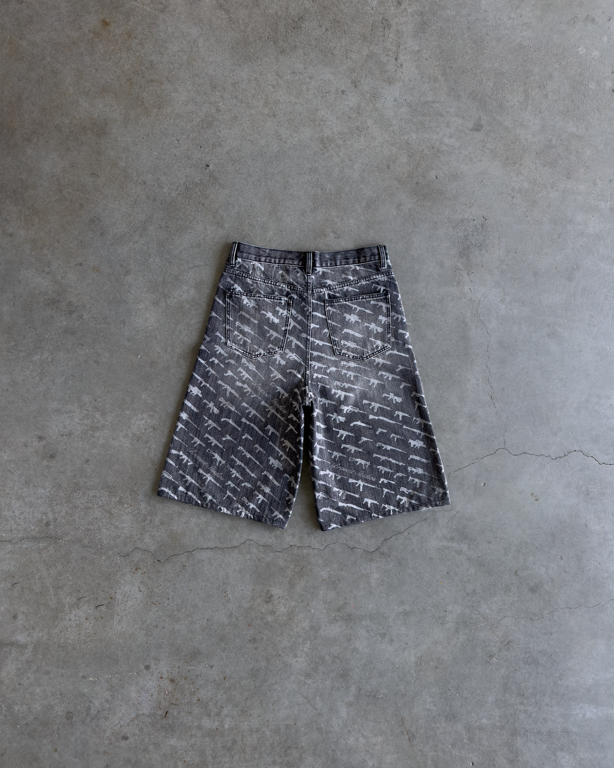 BRAVEST STUDIOS ARSENAL JORTS BLACK