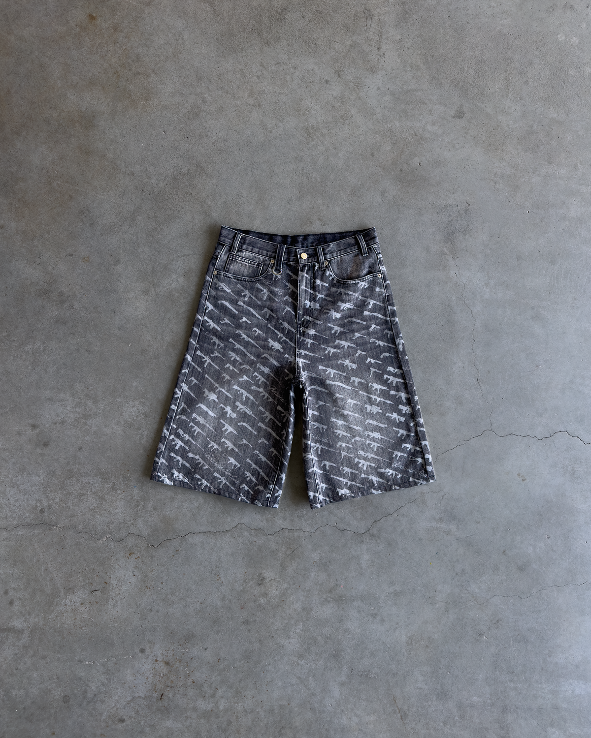 BRAVEST STUDIOS ARSENAL JORTS BLACK