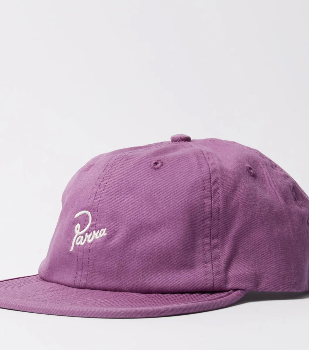PARRA SIGNATURE 6 PANEL HAT PURPLE