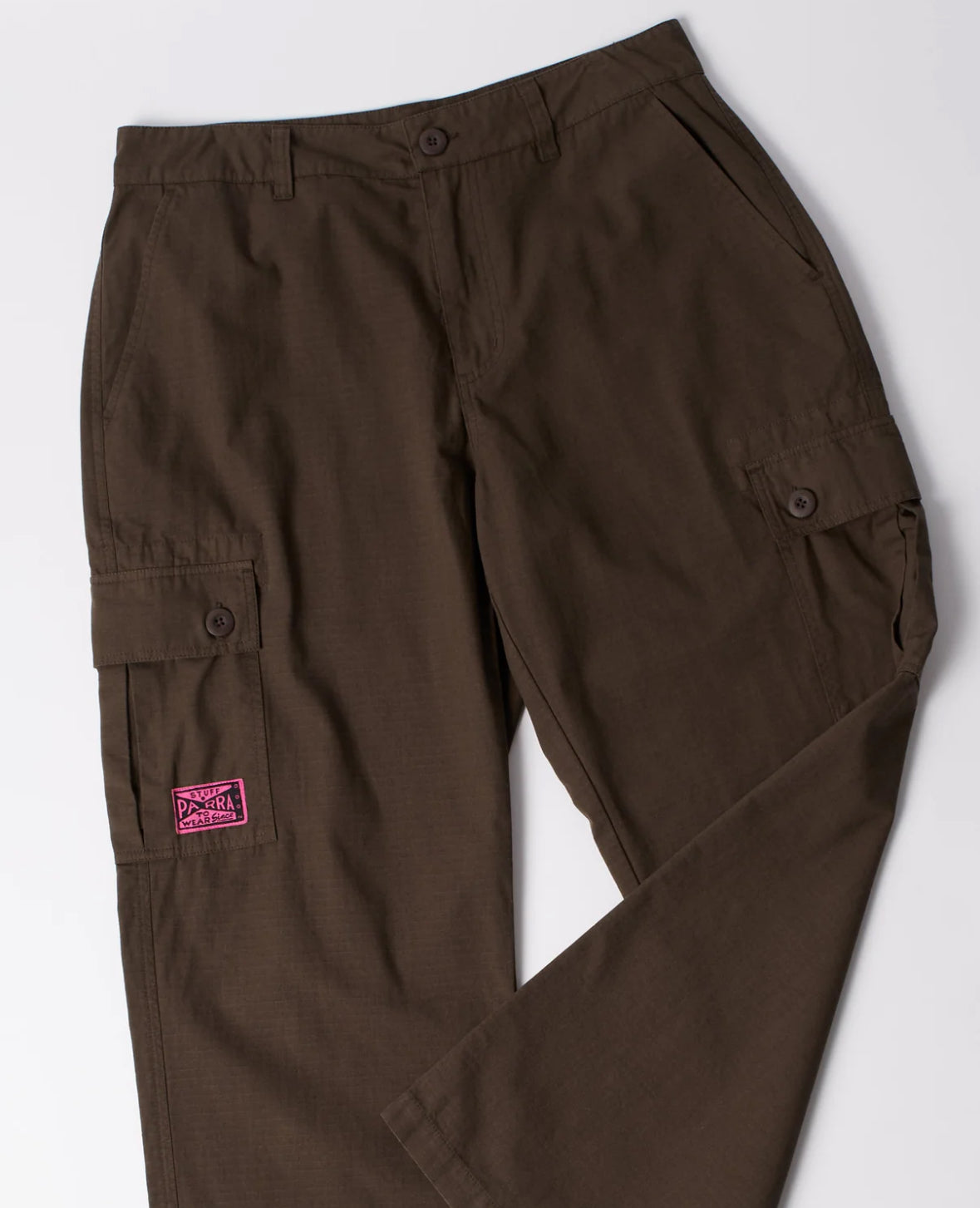 PARRA STUFF CARGO PANTS BROWN
