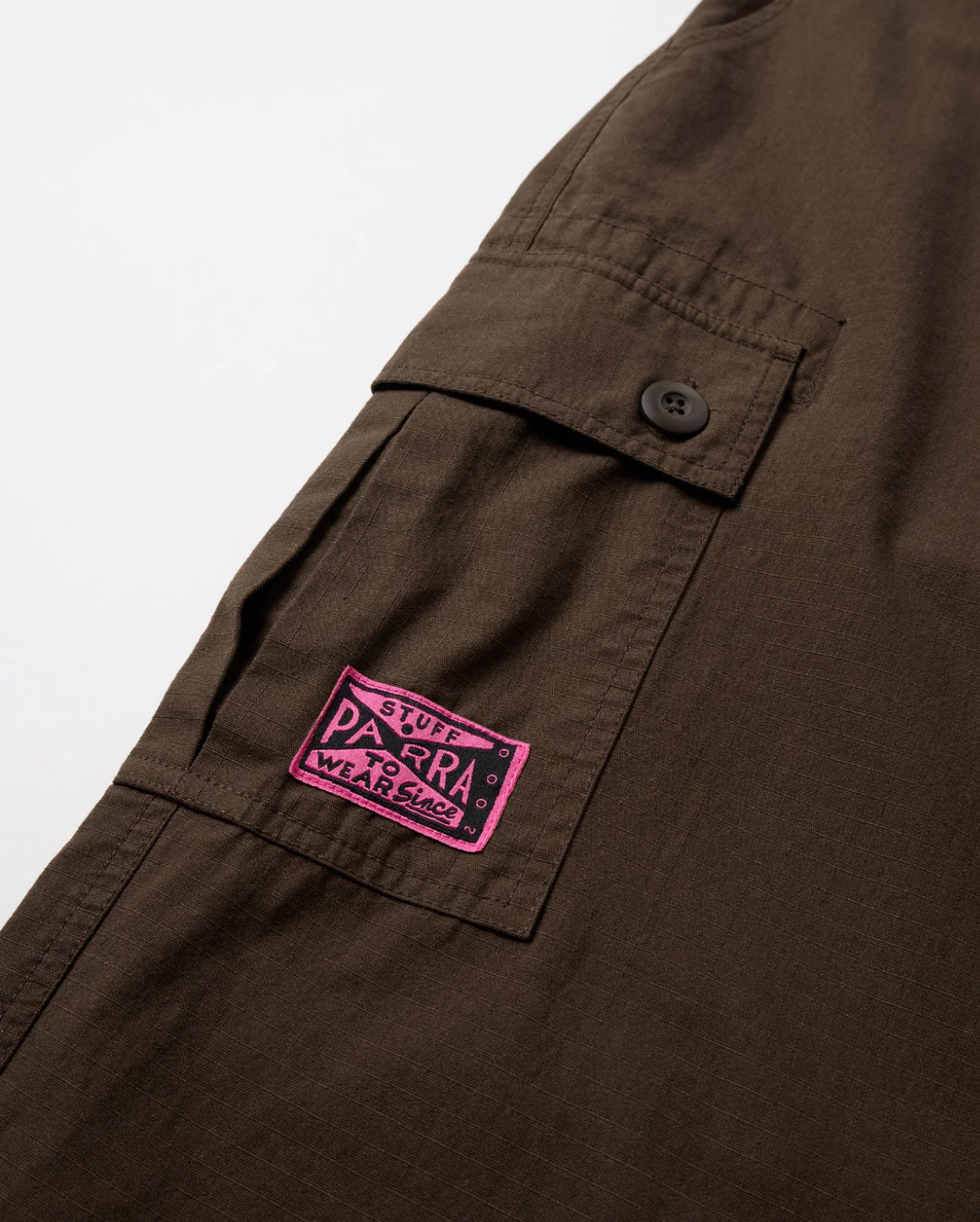 PARRA STUFF CARGO PANTS BROWN