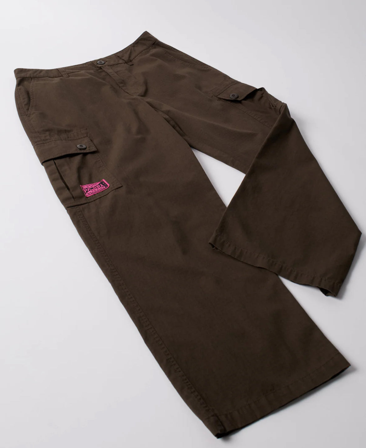 PARRA STUFF CARGO PANTS BROWN