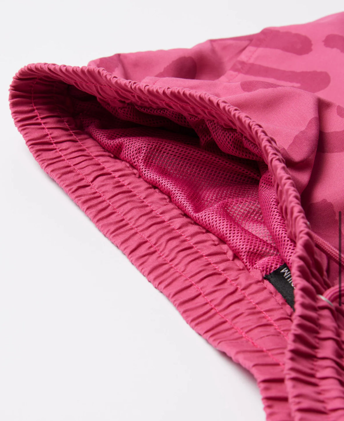 PARRA BIRDS FLY FREE SWIM SHORTS PURPLE PINK