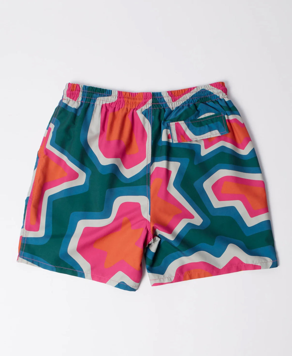 PARRA GEM STONES SWIM SHORTS PINK