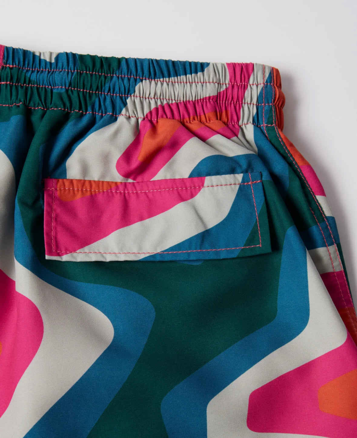 PARRA GEM STONES SWIM SHORTS PINK