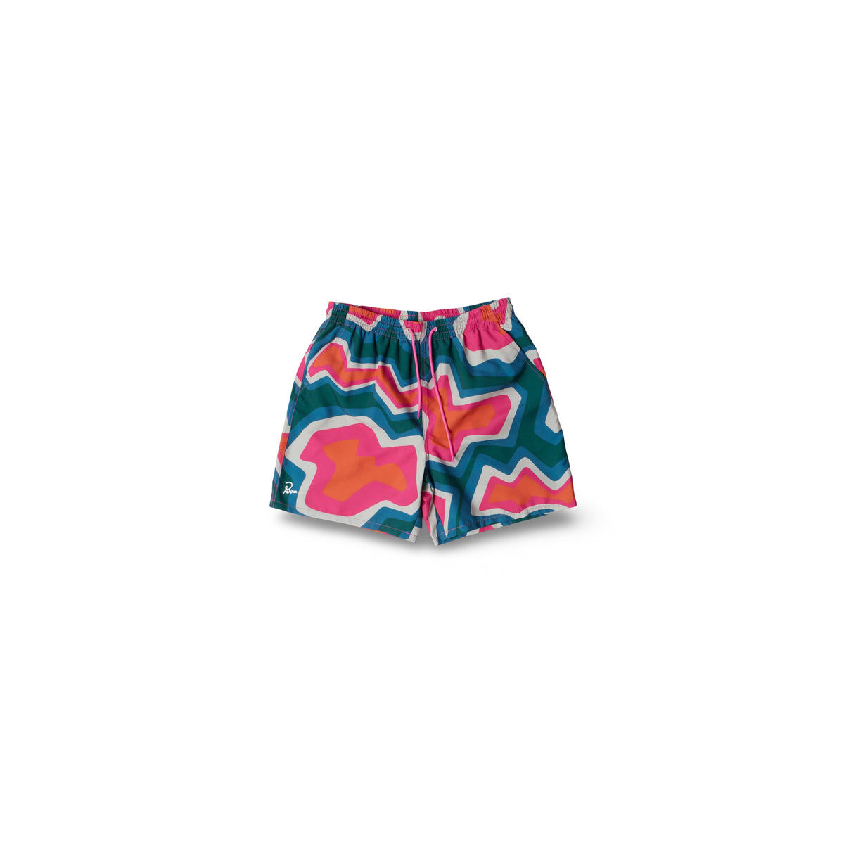 PARRA GEM STONES SWIM SHORTS PINK