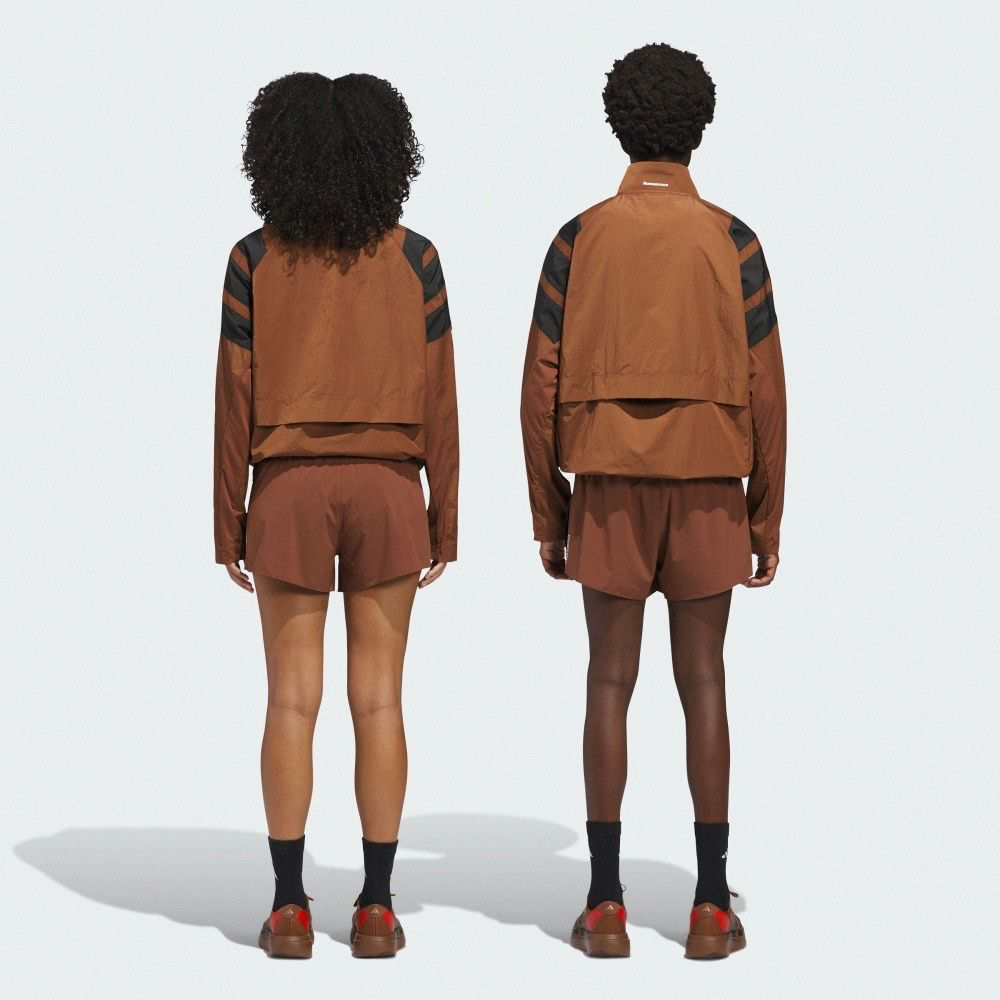 ADIDAS X PHARREL WILLIAMS ADIZERO SHORTS BROWN