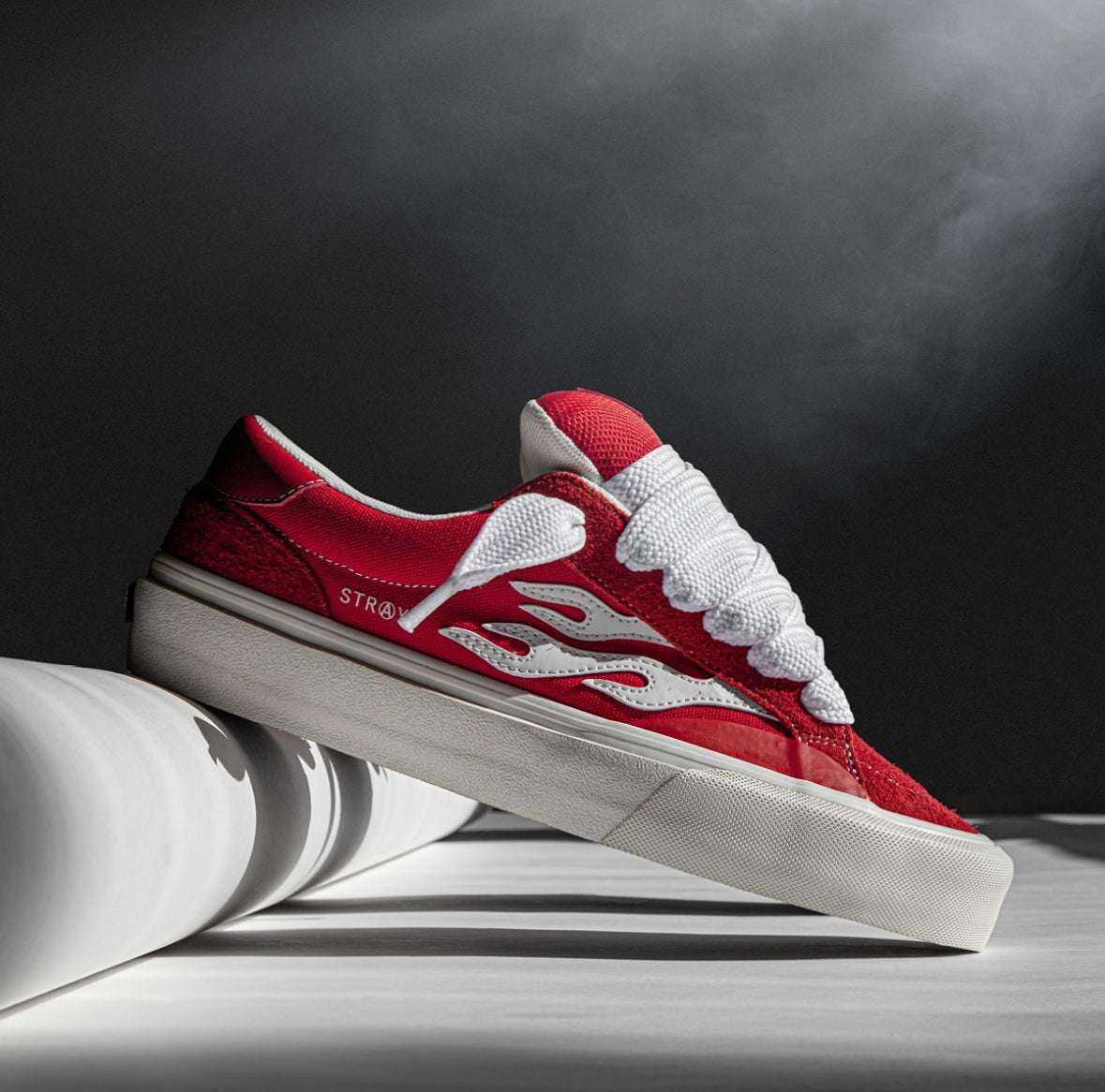 STRAYE LOGAN PUFF RED