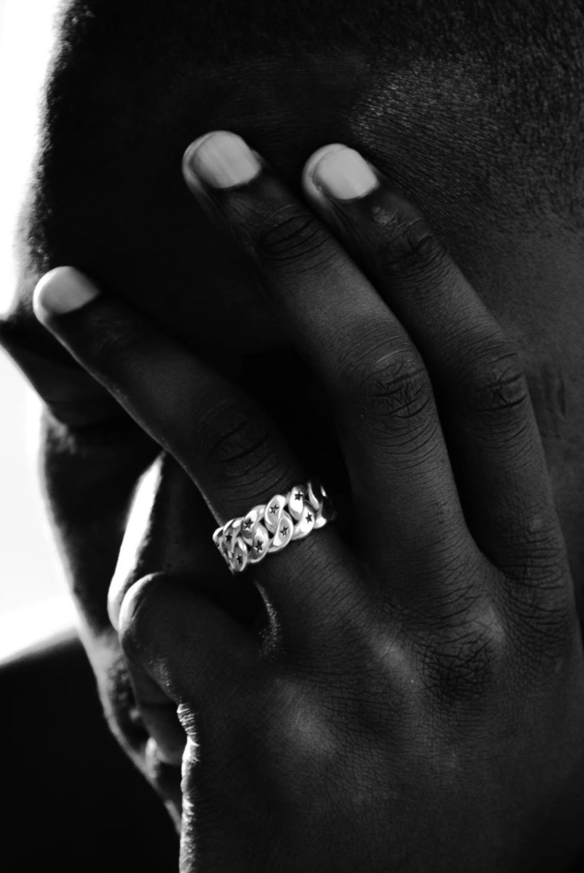 TWOJEYS CUBAN MONOGRAM RING