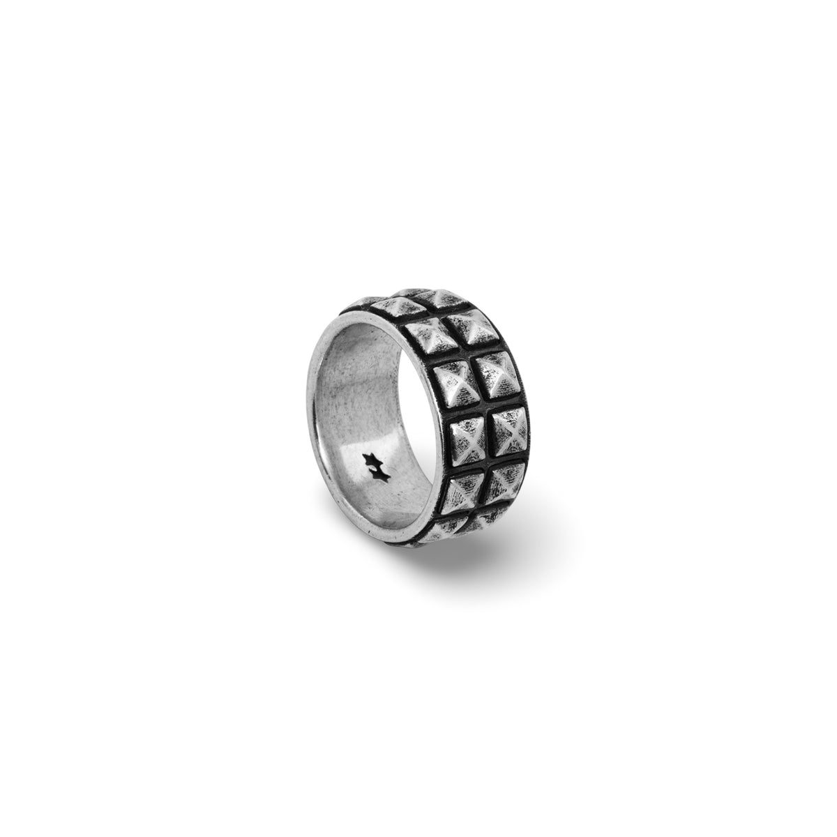 TWOJEYS DOUBLE STUDDED RING