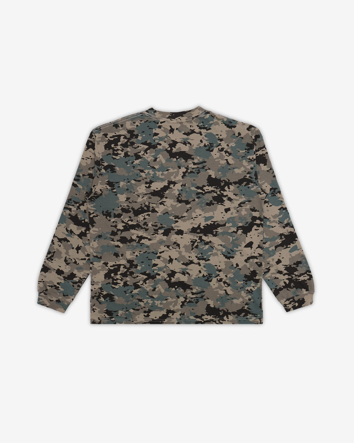 STUDENTS PAYSON CAMO L/S CREW T-SHIRT