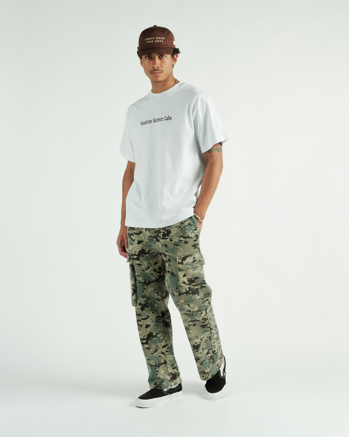 STUDENTS CLEARFIELD CAMO FLEECE PANTS