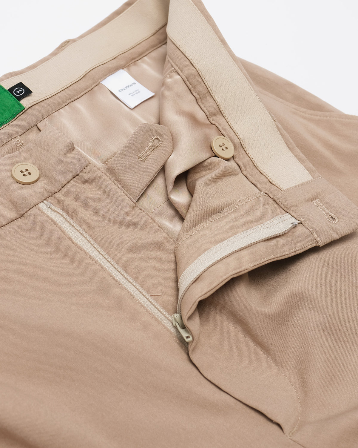 STUDENTS HERITAGE PLEATED SLACK PANTS