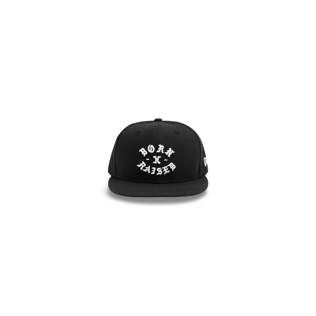 BORN X RAISED NEW ERA FITTED ROCKER HAT
