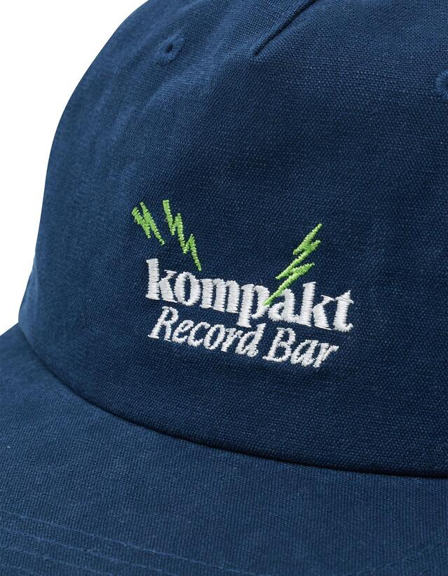 KOMPAKT RECORD BAR THUNDER LOGO CAP NAVY