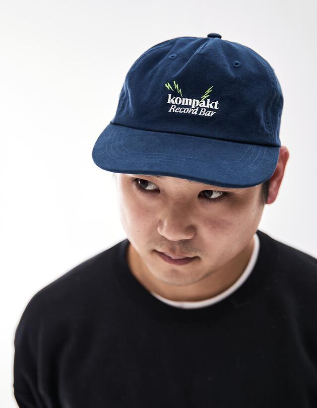 KOMPAKT RECORD BAR THUNDER LOGO CAP NAVY