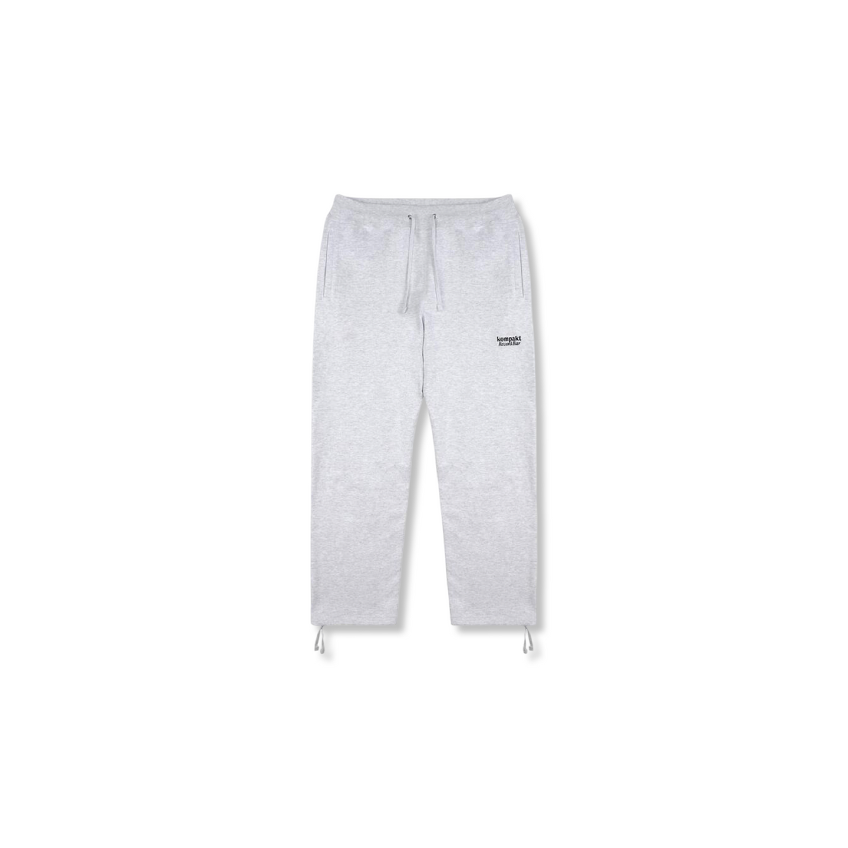 KOMPAKT RECORD BAR BASIC LOGO HEAVYWEIGHT SWEATPANTS GREY