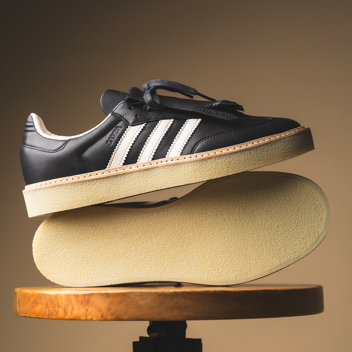 ADIDAS SAMBA LUX BLACK OFF WHITE