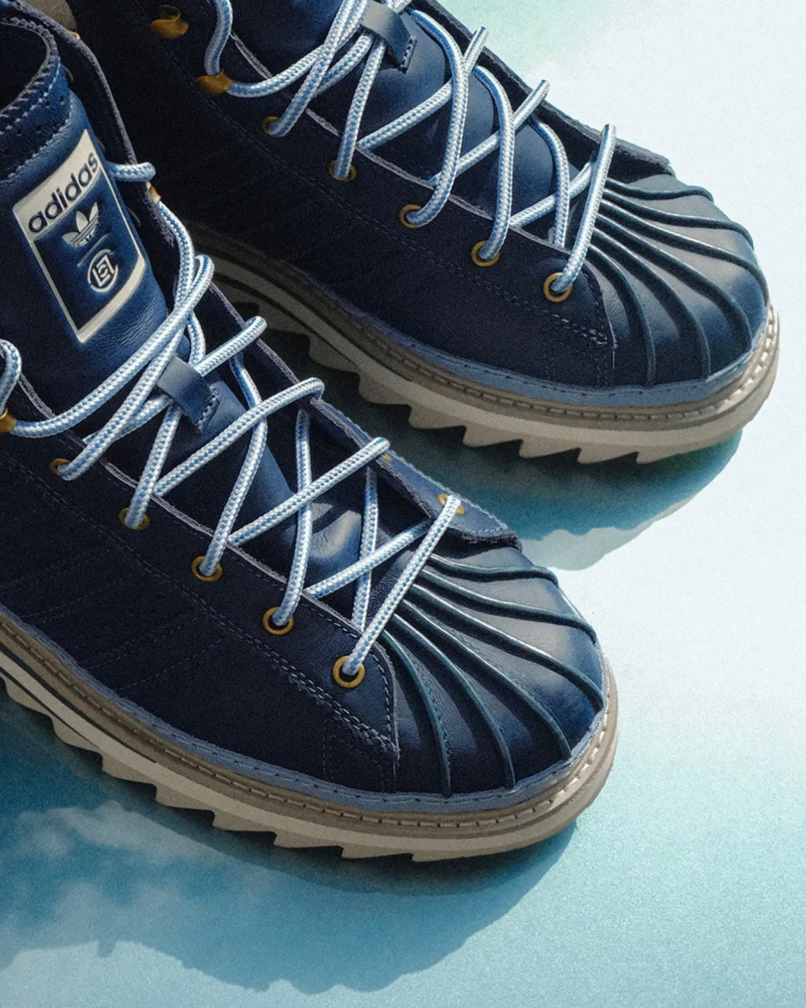 ADIDAS PRO MODEL X  CLOT BY EDISON CHEN MINERAL BLUE