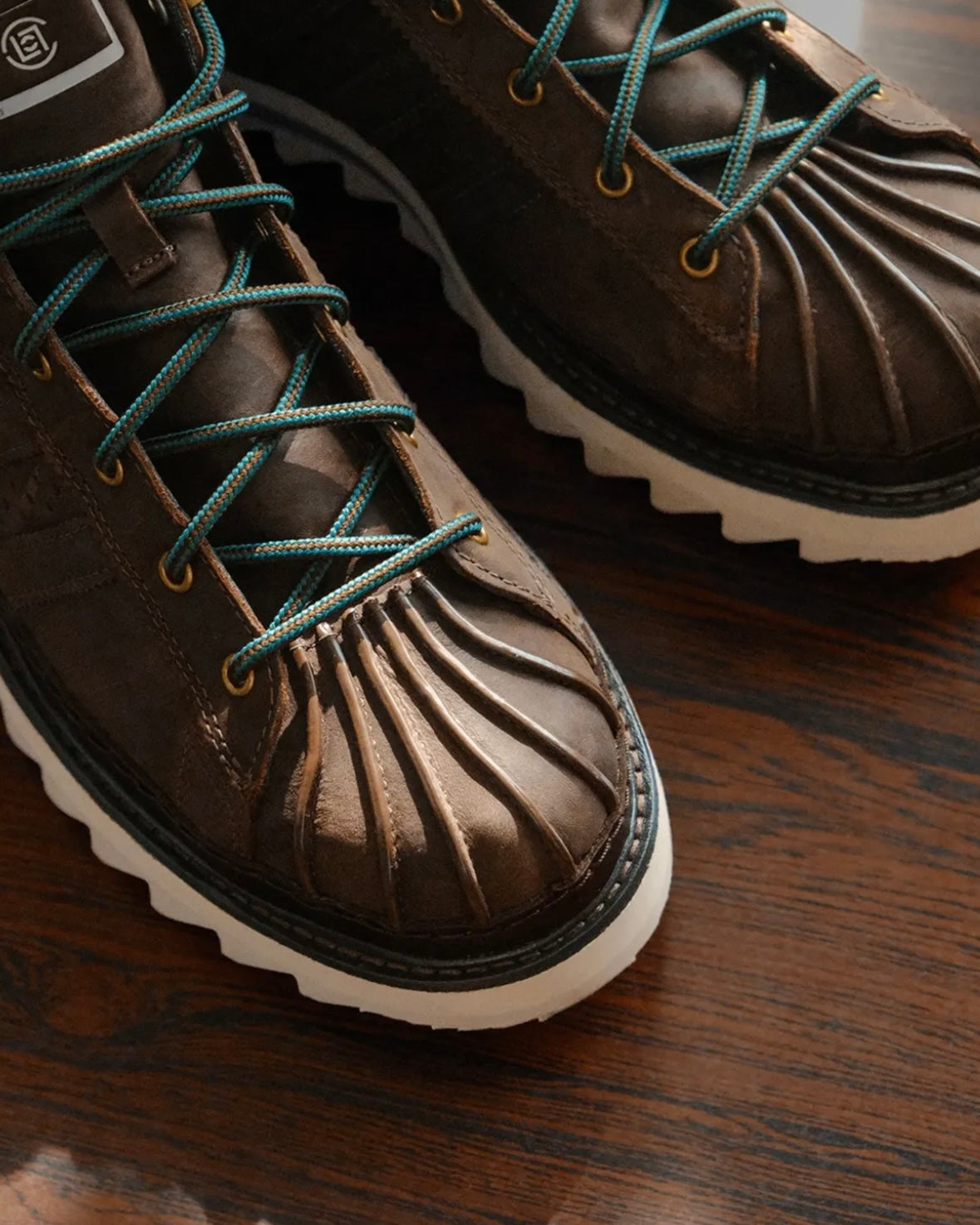 ADIDAS PRO MODEL X  CLOT BY EDISON CHEN DARK BROWN