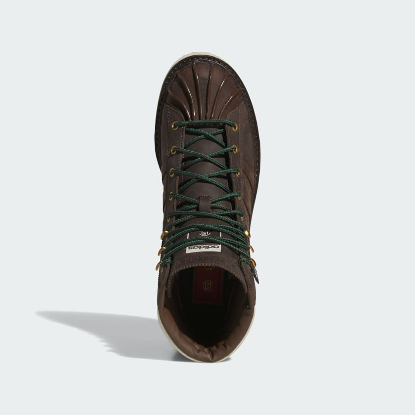 ADIDAS PRO MODEL X  CLOT BY EDISON CHEN DARK BROWN