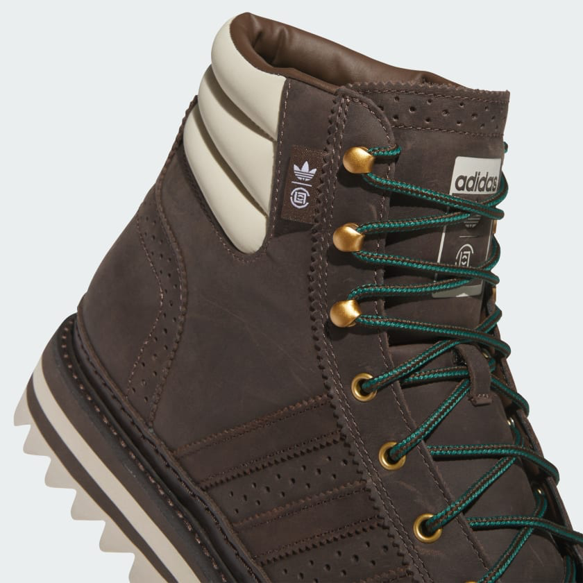 ADIDAS PRO MODEL X  CLOT BY EDISON CHEN DARK BROWN