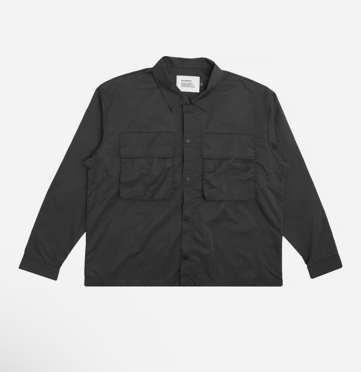 STUDENTS OSO NYLON JACKET BLACK