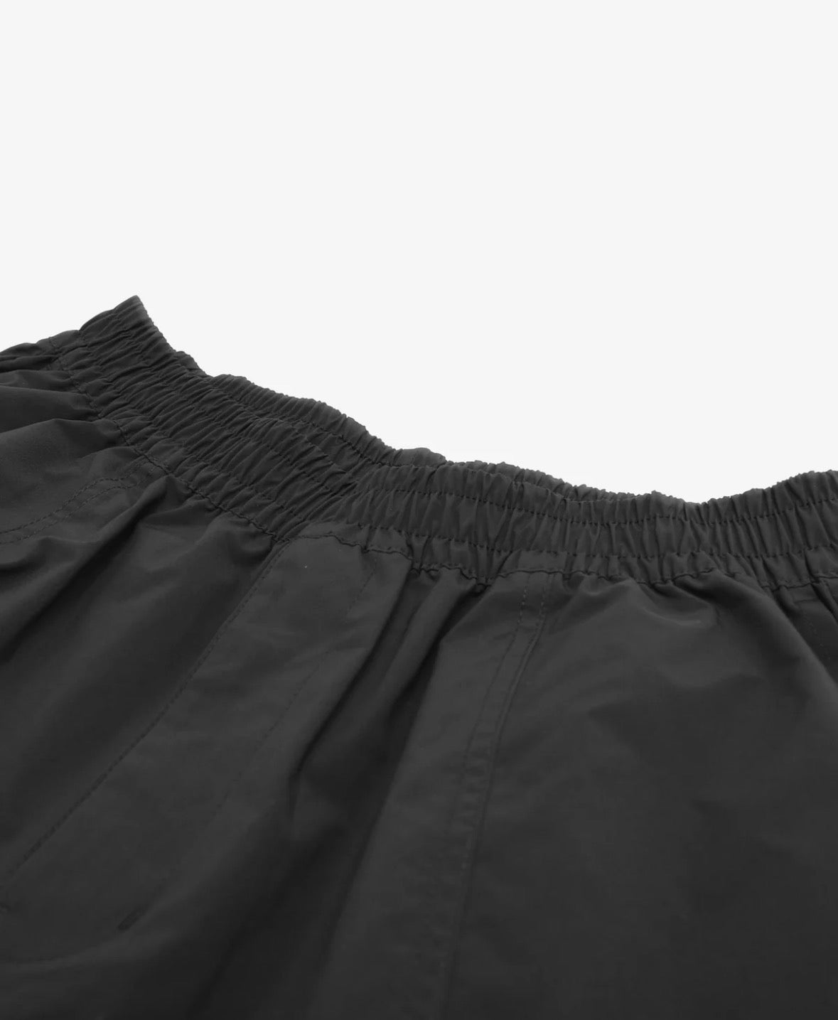 STUDENTS CALABASAS BAGGY NYLON SHORTS BLACK