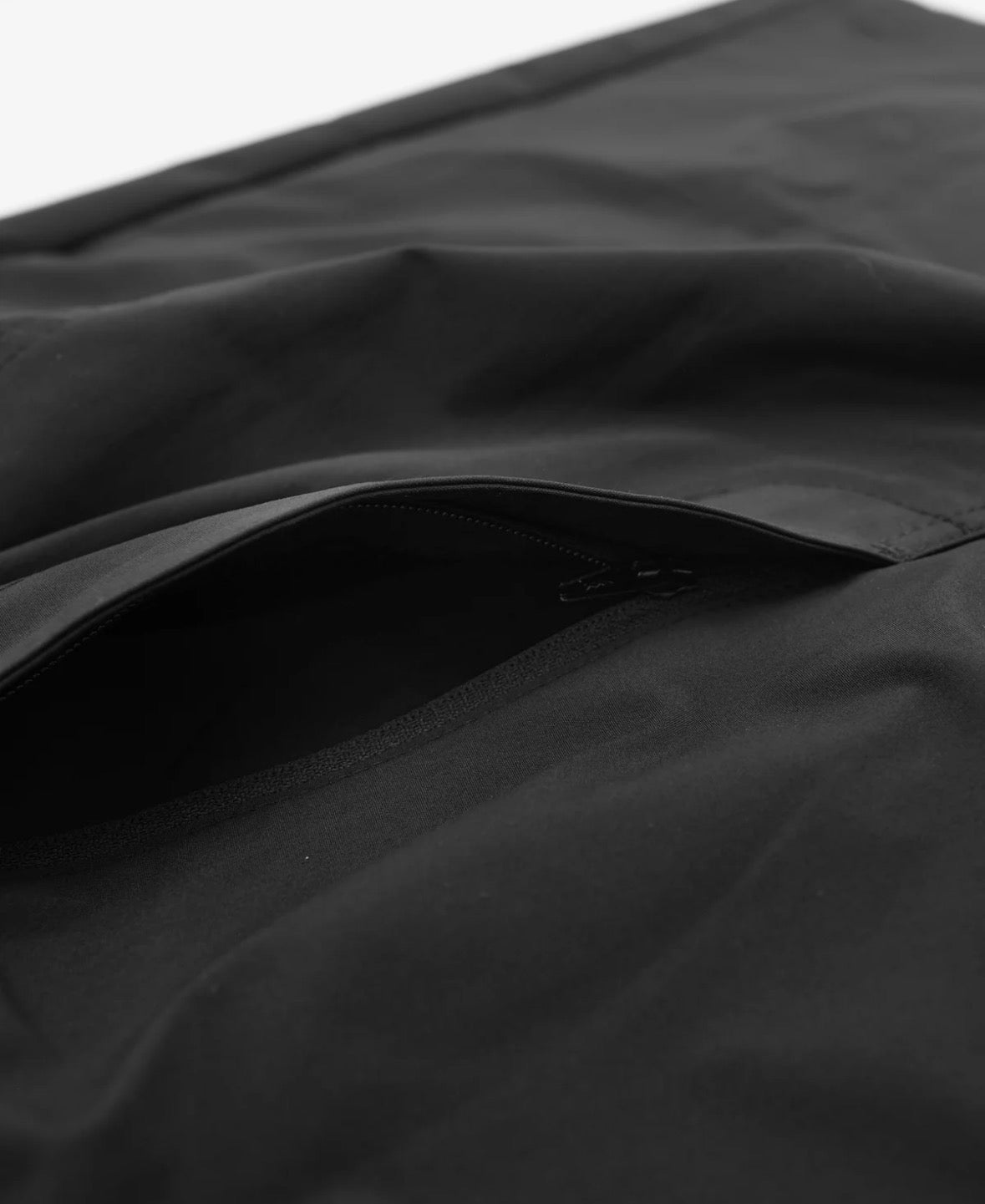 STUDENTS CALABASAS BAGGY NYLON SHORTS BLACK