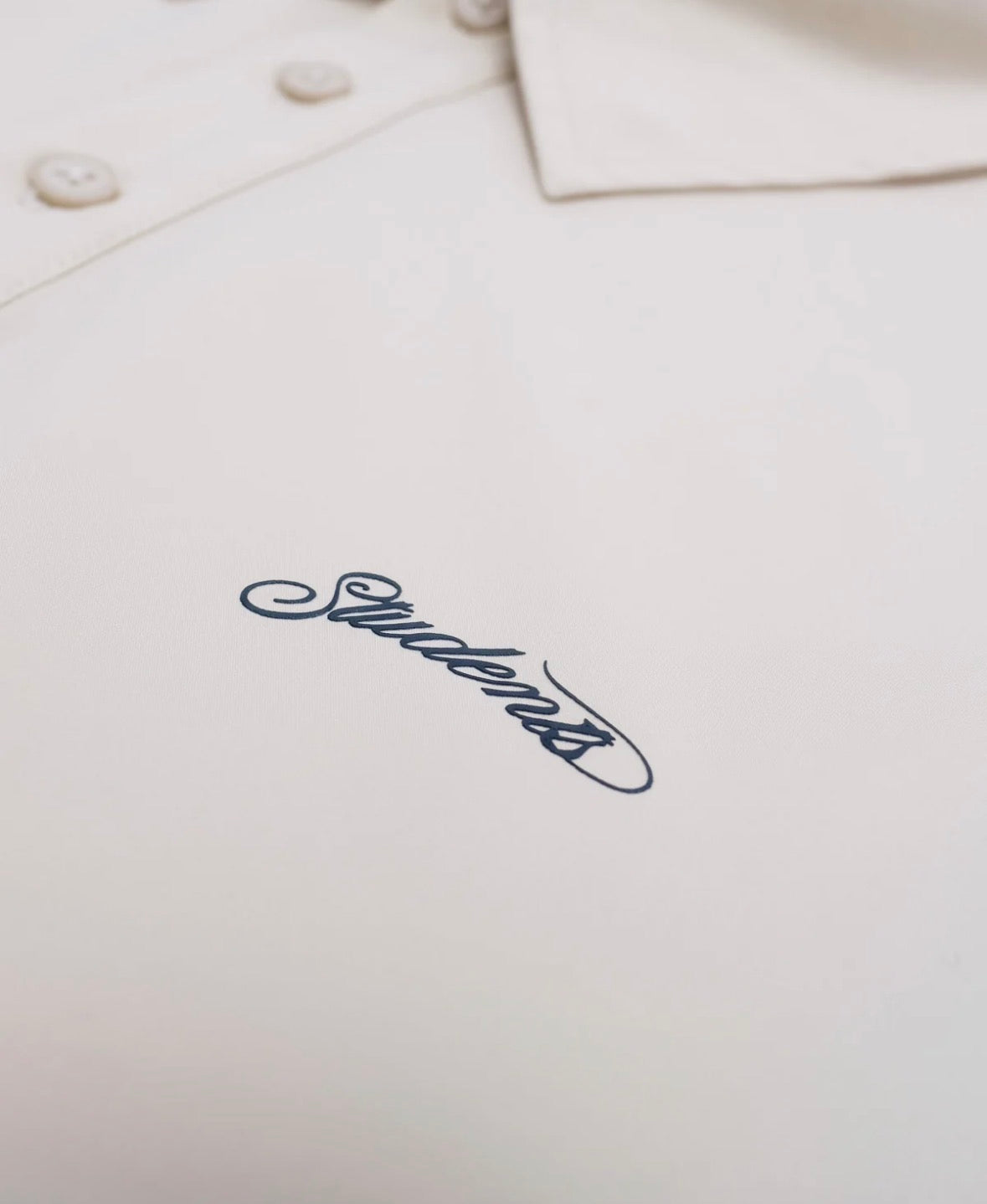 STUDENTS – NEWPORT S/S POLO SHIRT CREAM