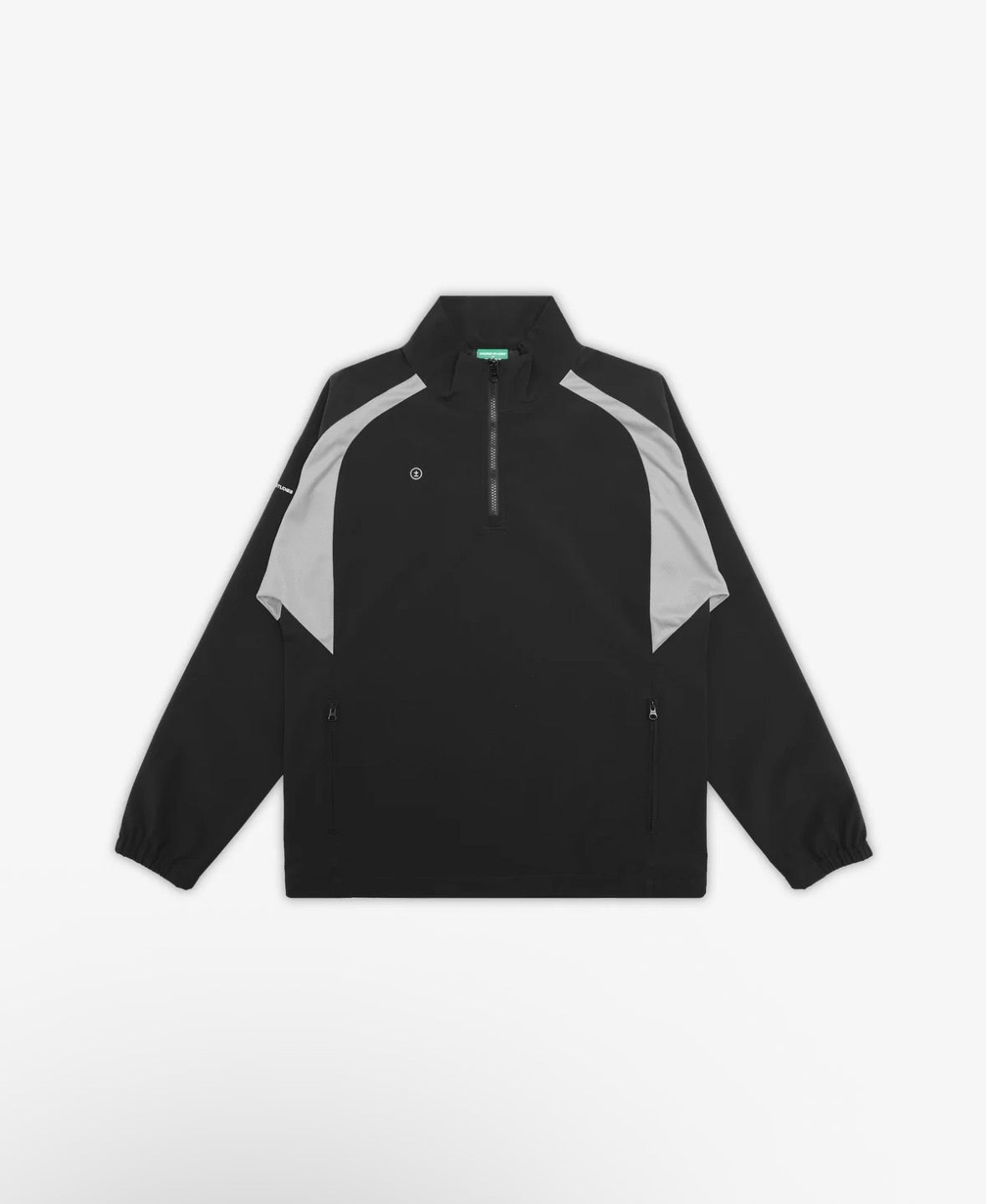 STUDENTS MYLES NYLON Q-ZIP BLACK