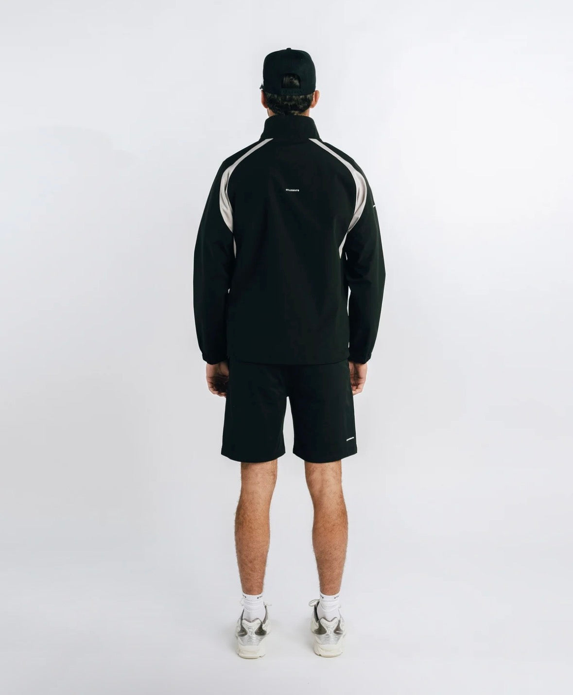 STUDENTS MYLES NYLON Q-ZIP BLACK